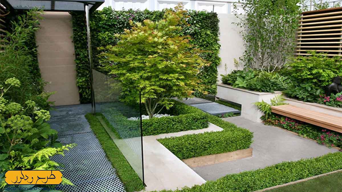 طراحی و اجرای فضای سبز در یوسف آباد تهران
