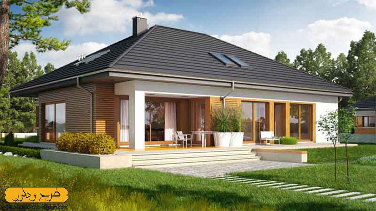 ویلای پیش ساخته در زعفرانیه تهران
