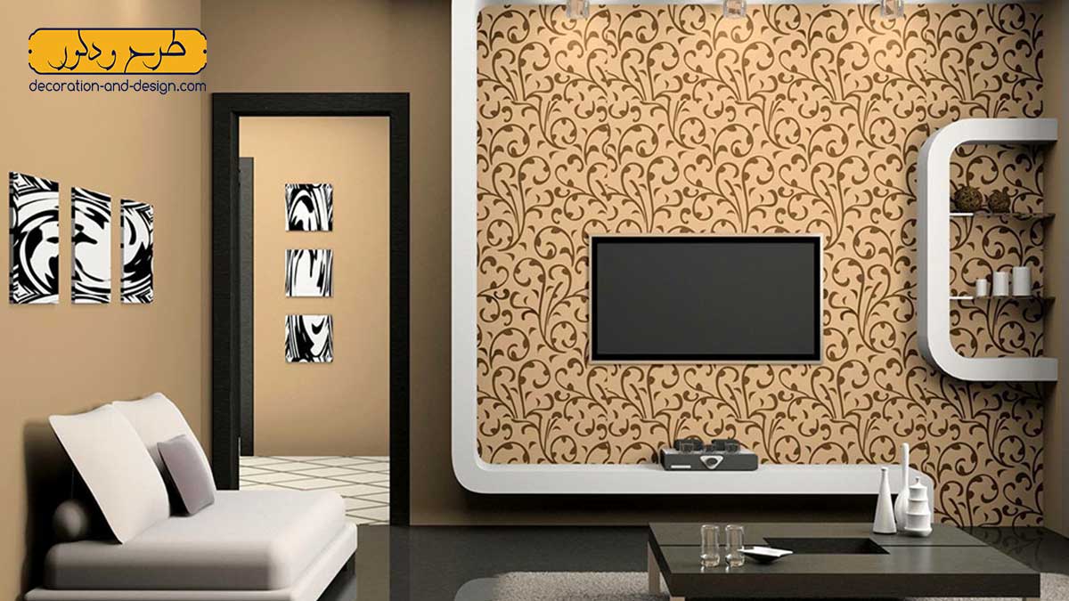 کاغذ دیواری بهتر است یا رنگ