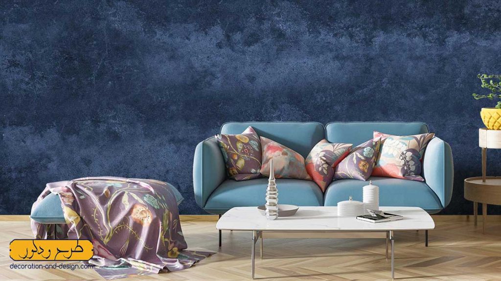 مدل های کاغذ دیواری با رنگ های زنده و شاداب