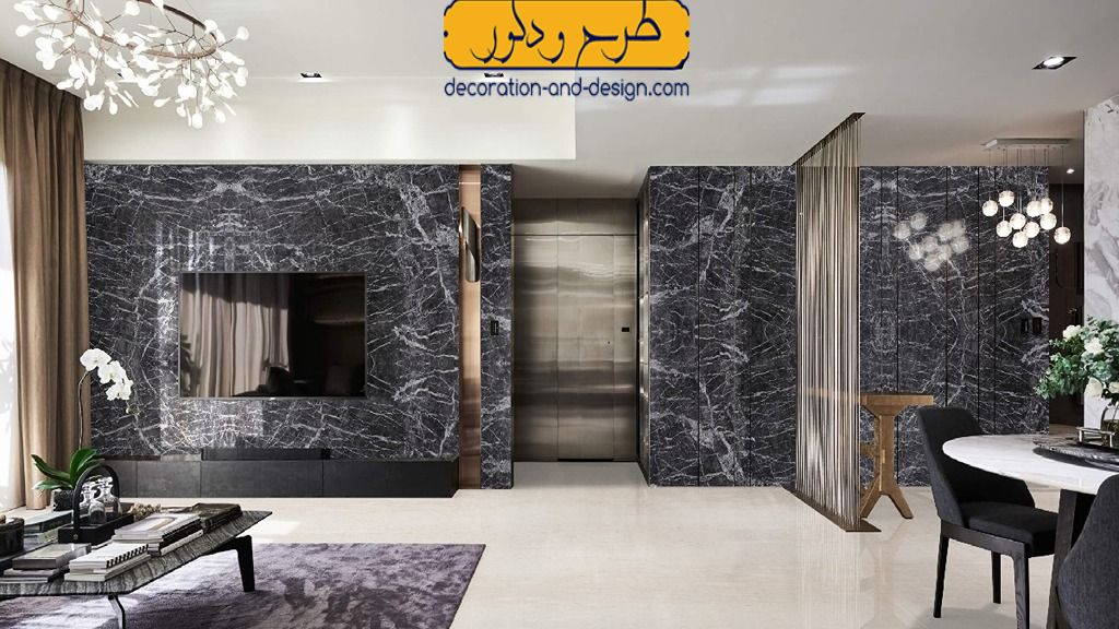 استفاده از سنگ مرمر در فضاهای مختلف داخلی
