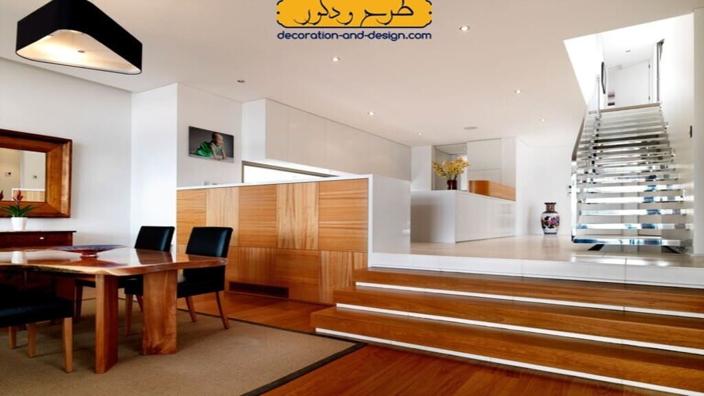 استفاده از چوب طبیعی در دکور چوبی مدرن