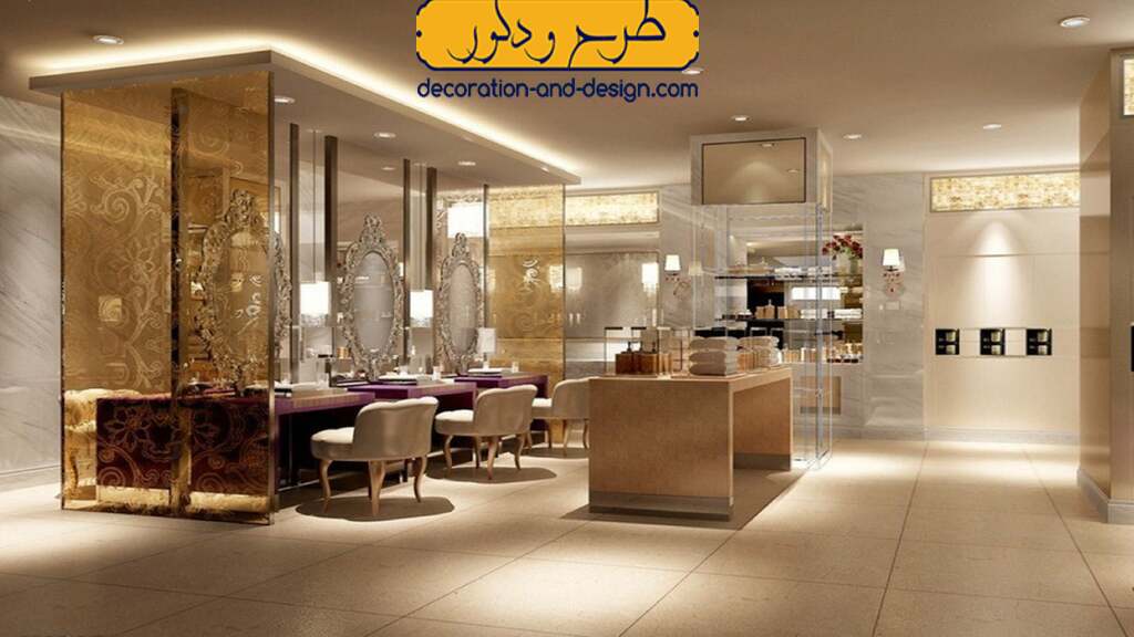 فضا و طراحی داخلی سالن زیبایی