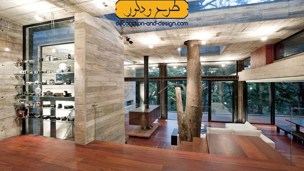مصالح طبیعی در دکوراسیون جنگلی