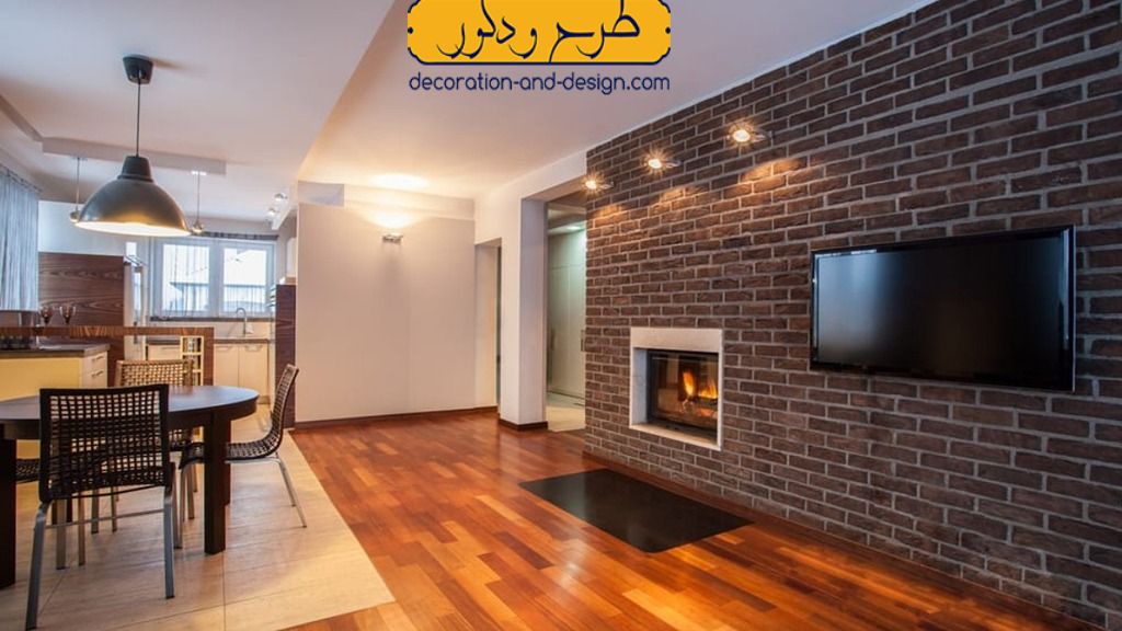 دیوارهای آجری در طراحی داخلی