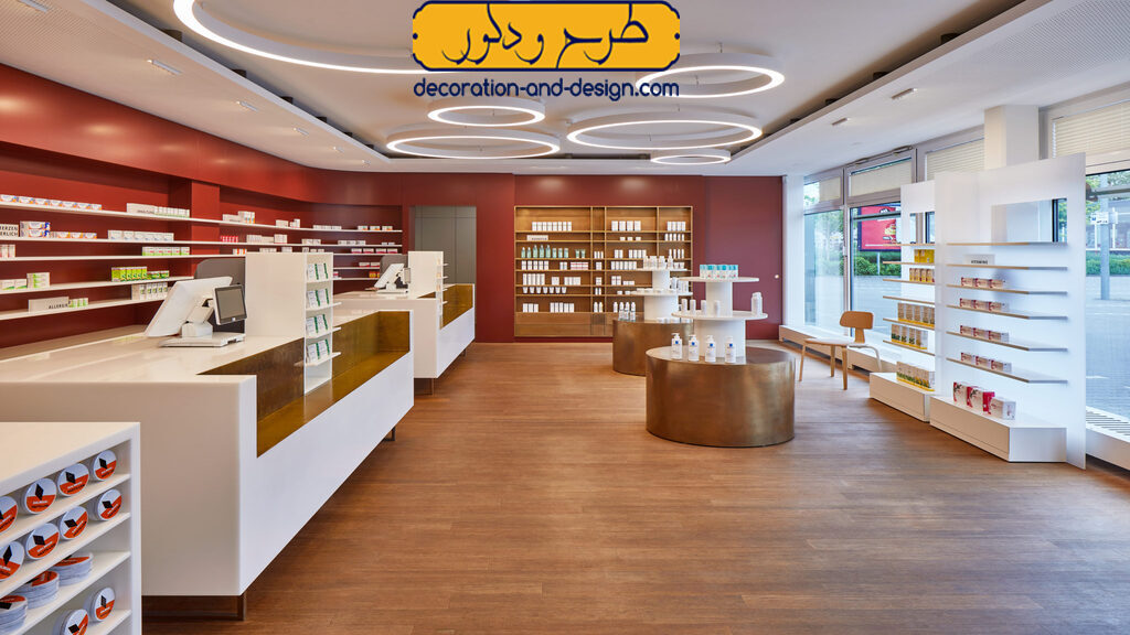 دکوراسیون داخلی داروخانه