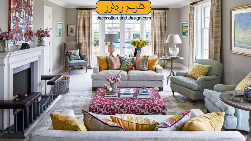 ترکیب مواد در مبلمان و دکوراسیون داخلی