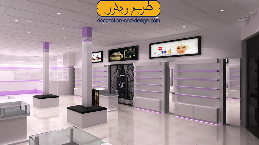 دکوراسیون داخلی لوازم آرایشی