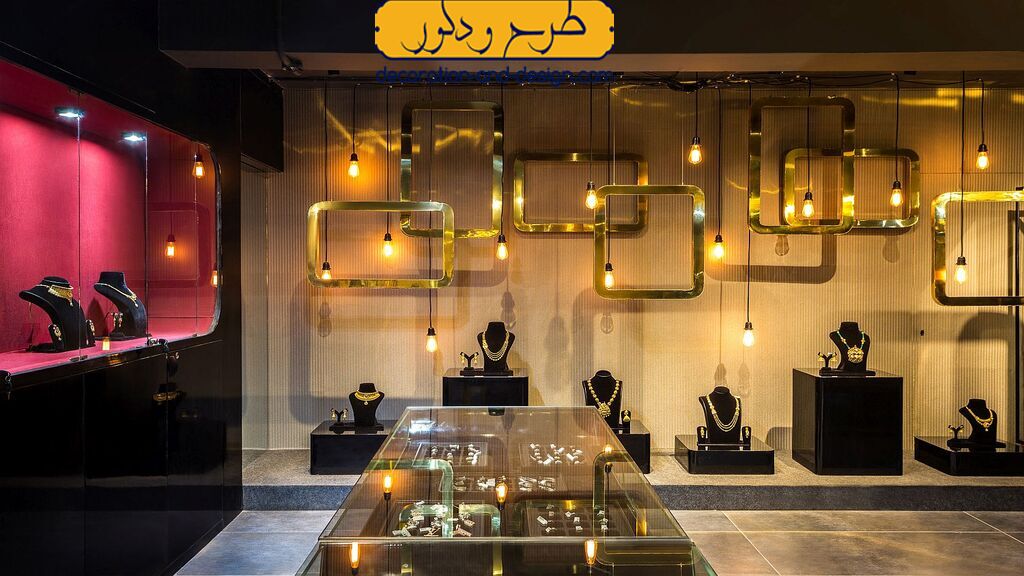 دکوراسیون داخلی طلا فروشی