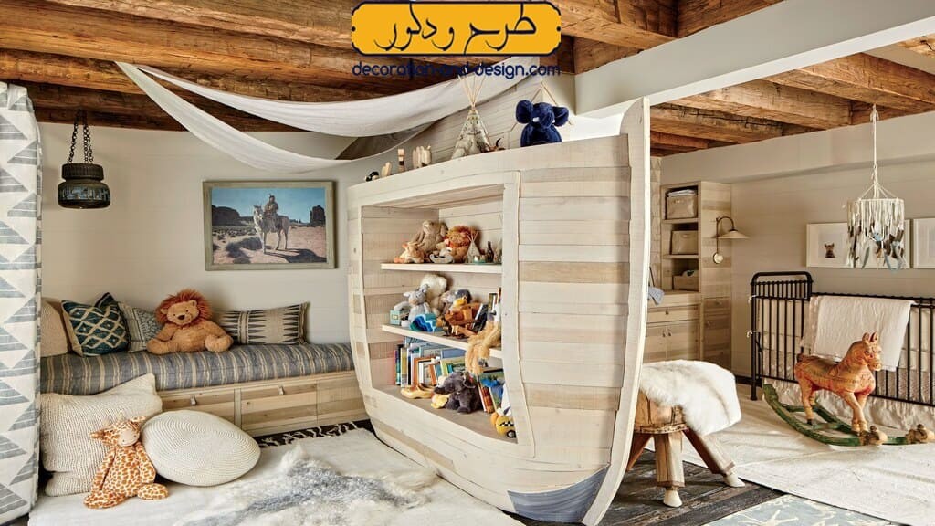 استفاده از تصاویر جذاب در اتاق کودک