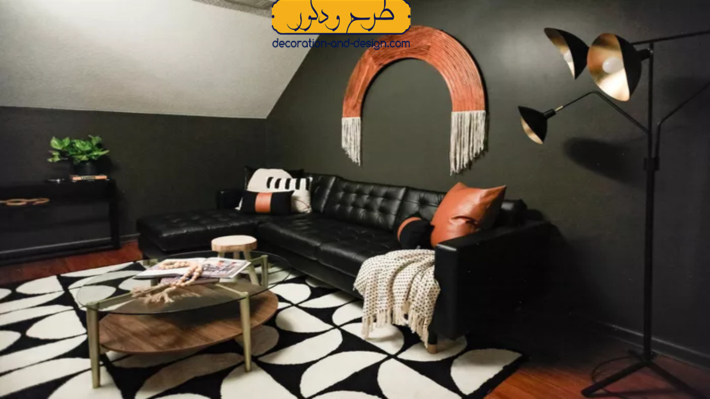 استفاده از چراغ ‌های روشن در اتاق نشیمن