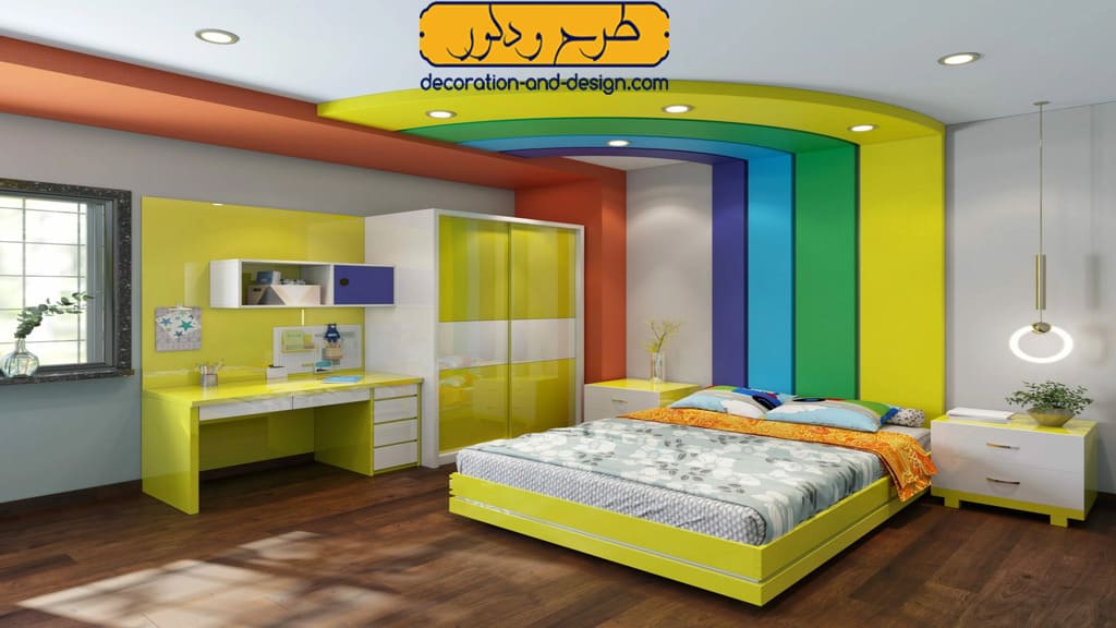 توجه به امنیت مبلمان در طراحی اتاق کودکان
