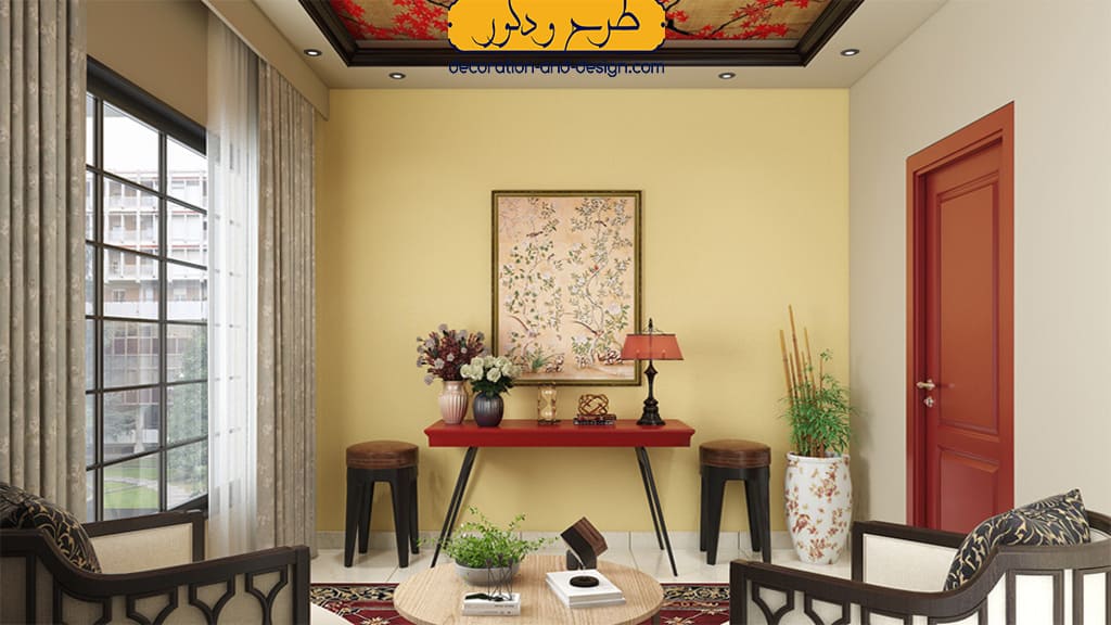 رنگ ها در طراحی داخلی چینی
