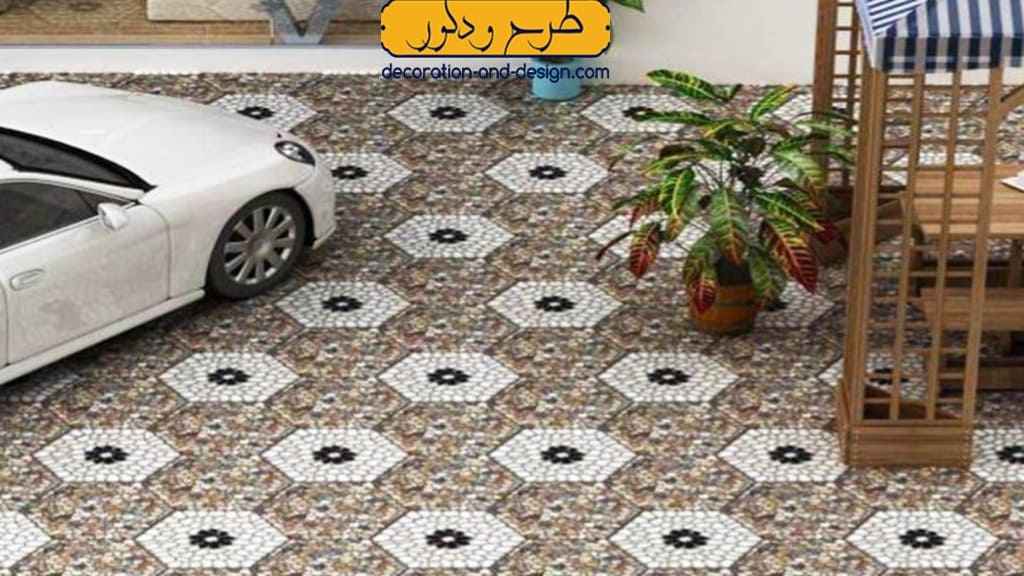 مزایای کاربردی موزاییک پرسی برای کف سازی باغ