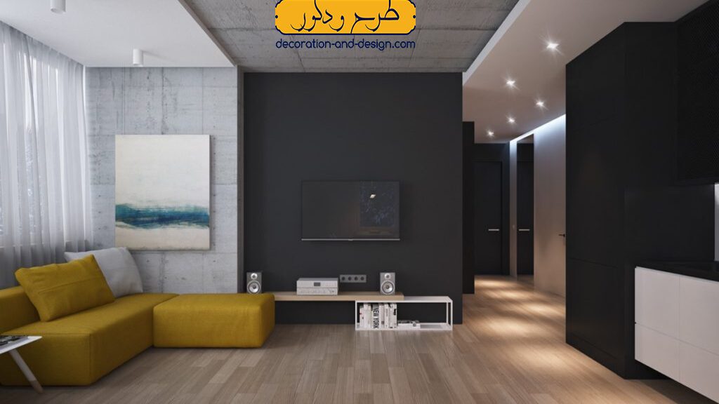 نورپردازی اتاق خواب به سبک تیره
