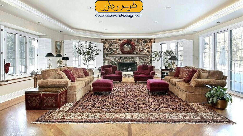 دکوراسیون داخلی ویلا سنتی