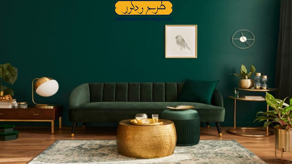 استفاده از رنگ سبز در فضای زندگی