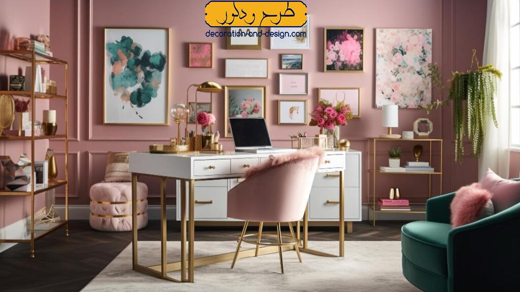 استفاده از رنگ صورتی در دکوراسیون داخلی