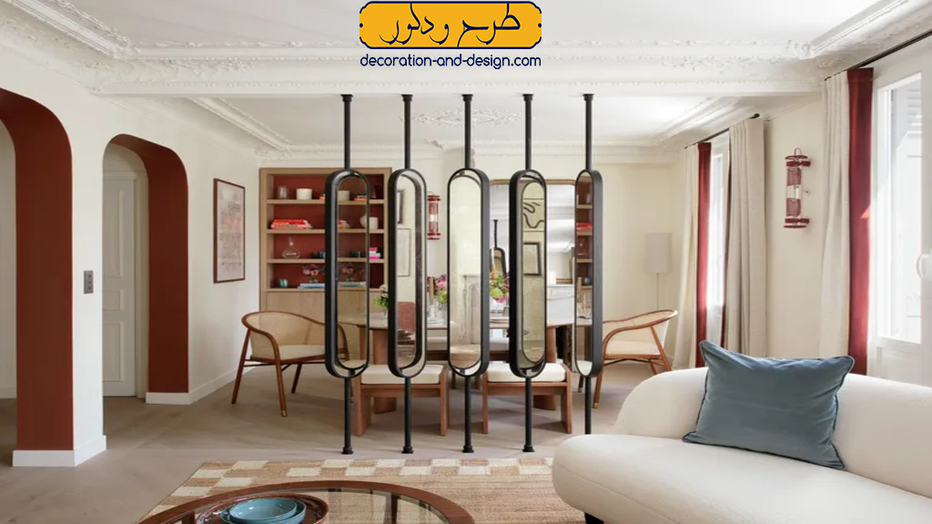 استفاده از پرده ‌ها و تزئینات دیگر در طراحی داخلی