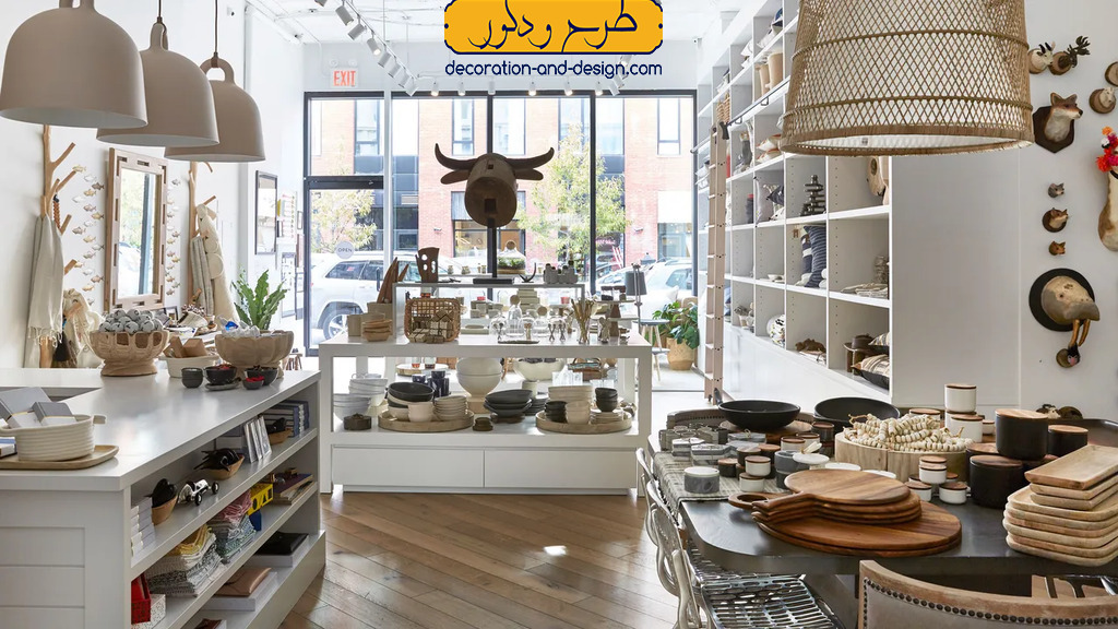 دکور مغازه شیک
