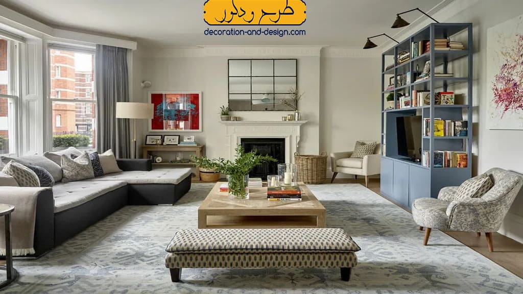 رنگ ‌های زنده در فضای منزل 90 متری