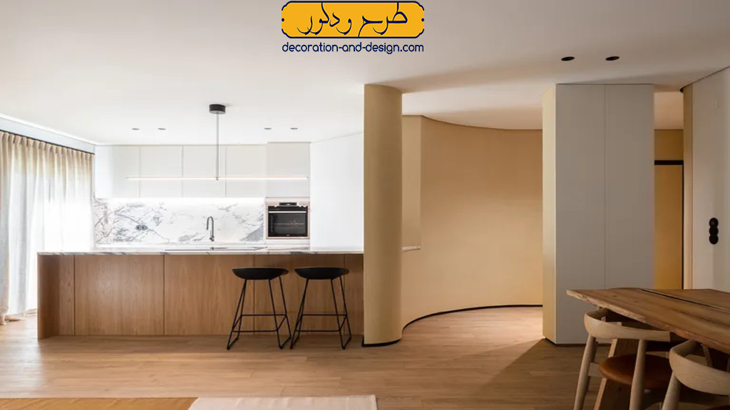 دکوراسیون داخلی آپارتمان 85 متری