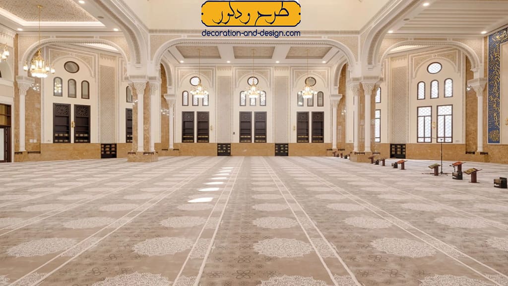 طراحی داخلی مسجد