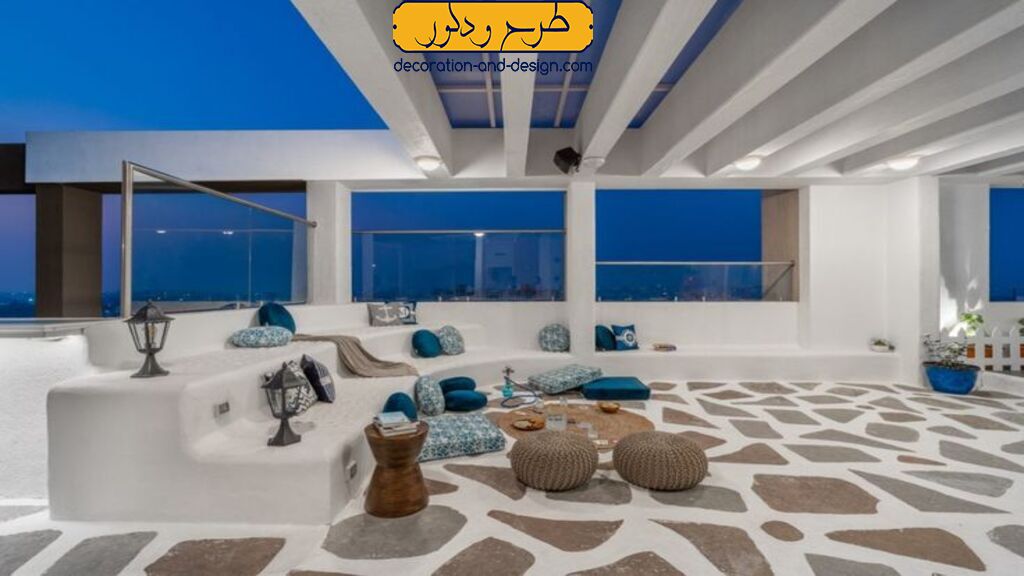 طراحی داخلی یونانی