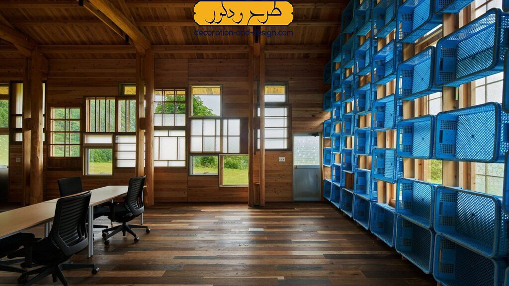 مثال های دکوراسیون داخلی با استفاده از مواد بازیافتی