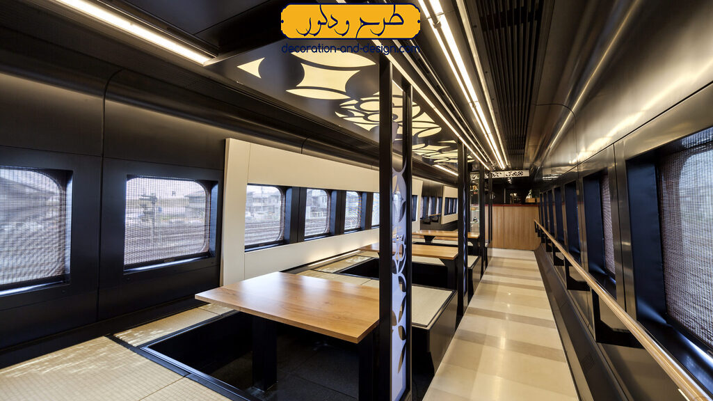 تأثیر طراحی داخلی قطار بر تجربه سفر مسافران