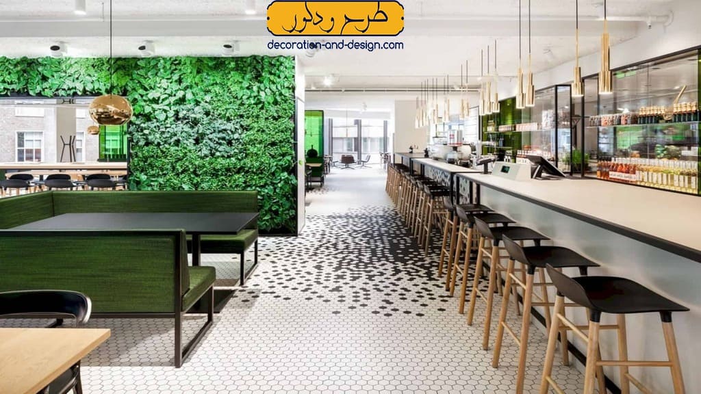 ایجاد جریان روان در طراحی داخلی رستوران مدرن