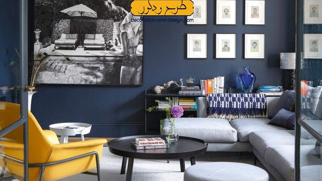 رنگ سرمه ای در سایر تزئینات