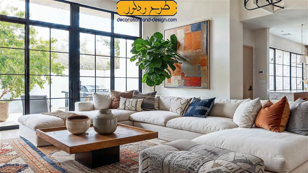 گل ‌ها و گیاهان در تزیین دکور داخلی
