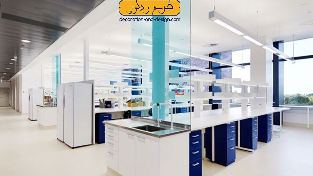 فضاهای استراحت در طراحی داخلی آزمایشگاه تشخیص طبی