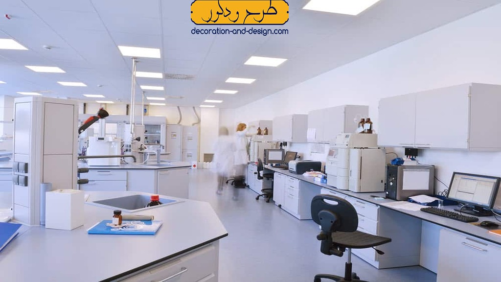 فضاهای ذخیره سازی در طراحی داخلی آزمایشگاه تشخیص طبی