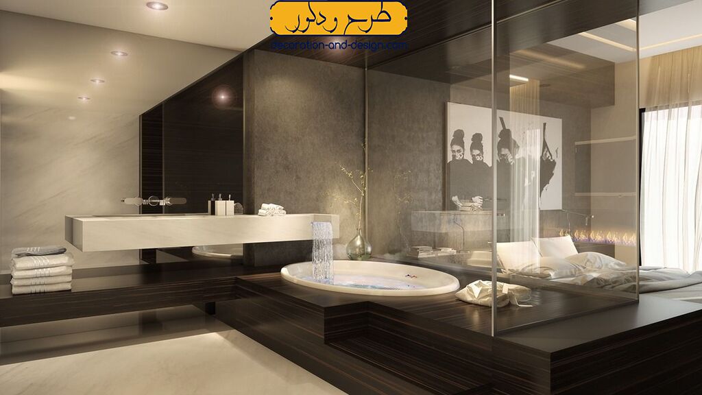 حمام‌ها و سرویس‌های بهداشتی لوکس