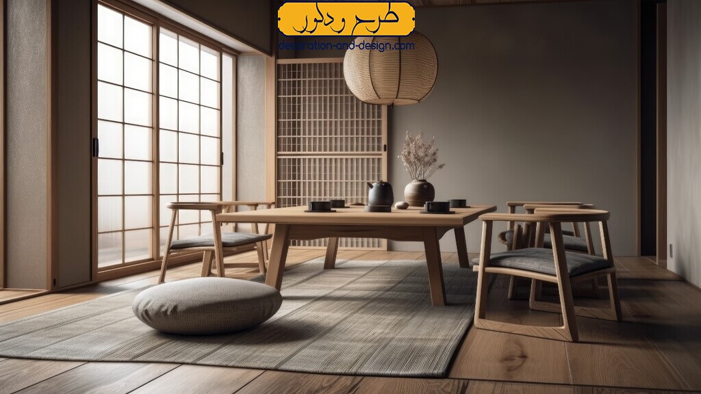 دکوراسیون داخلی چوبی منزل در سبک مدرن