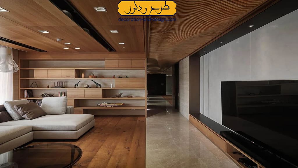 طراحی و زیبایی دکوراسیون داخلی چوبی منزل
