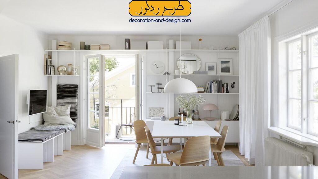 نورپردازی دکوراسیون داخلی منزل 45 متری
