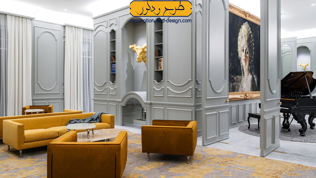 تأکید در طراحی دکور