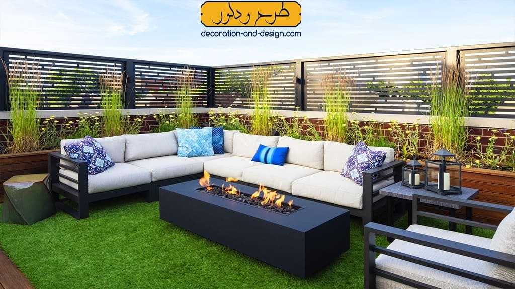 چمن مصنوعی روف گاردن