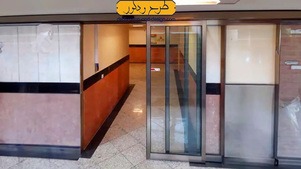 درب‌ اتوماتیک تلسکوپی