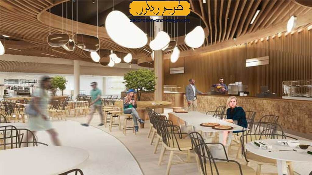 طراحی داخلی فودکورت