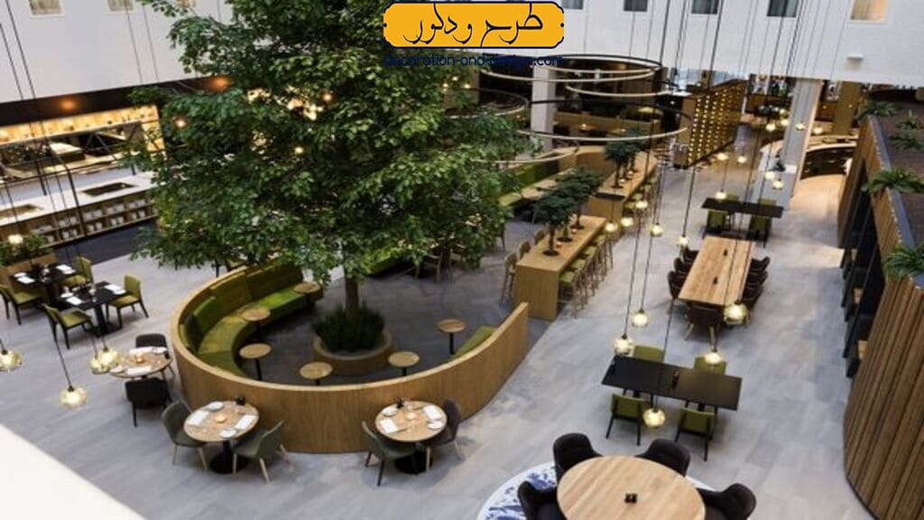 ترفندهای طراحی داخلی فودکورت