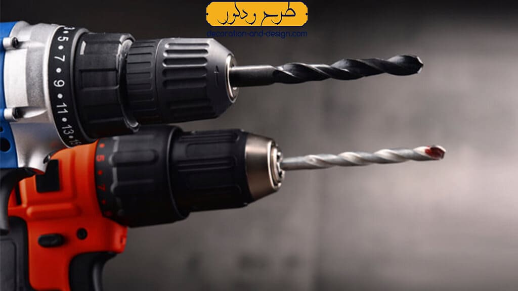 تفاوت دریل ساده و چکشی چیست